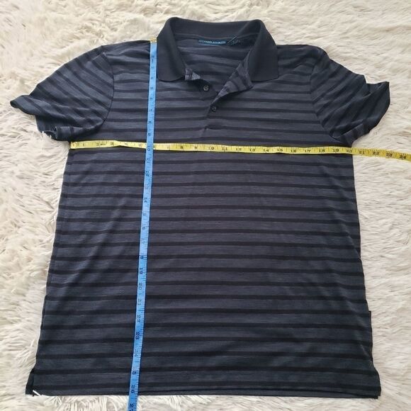 PERRY ellis size medium black and gray polo - Picture 7 of 7